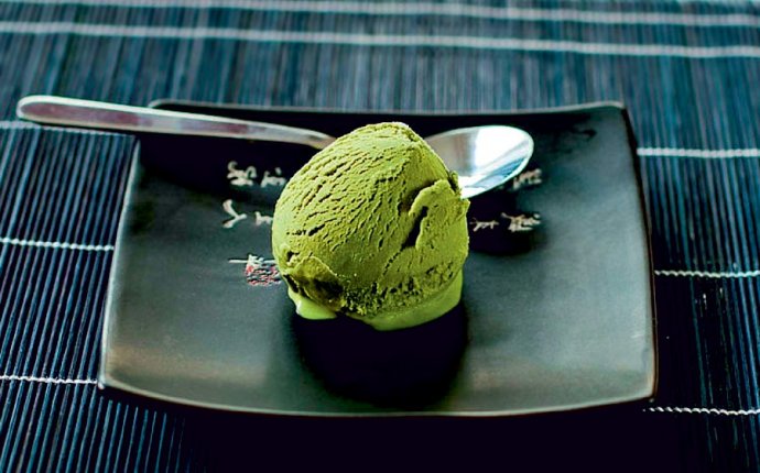 Мороженое из Зеленого Чая