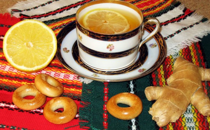 Чай с Имбирем и Лимоном Рецепт
