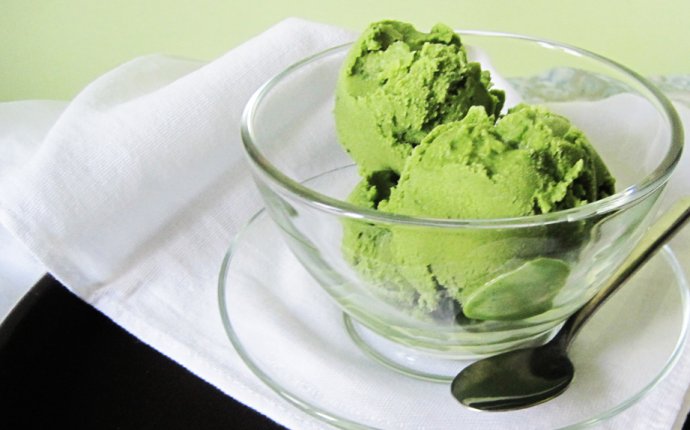 Мороженое Зеленый Чай