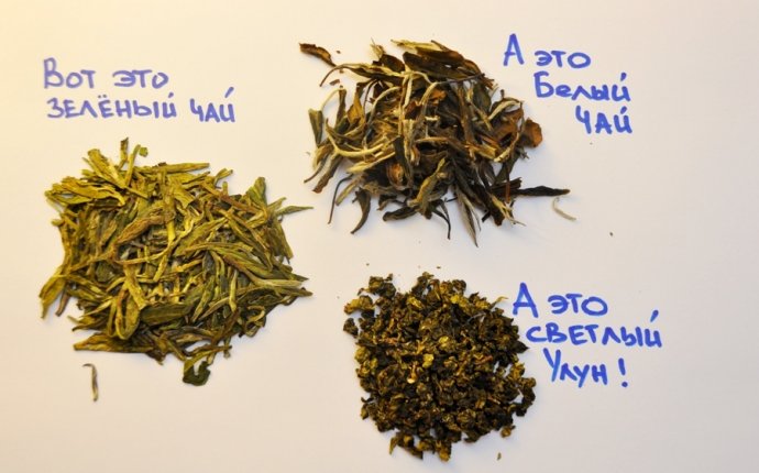 Зеленый Чай Виды